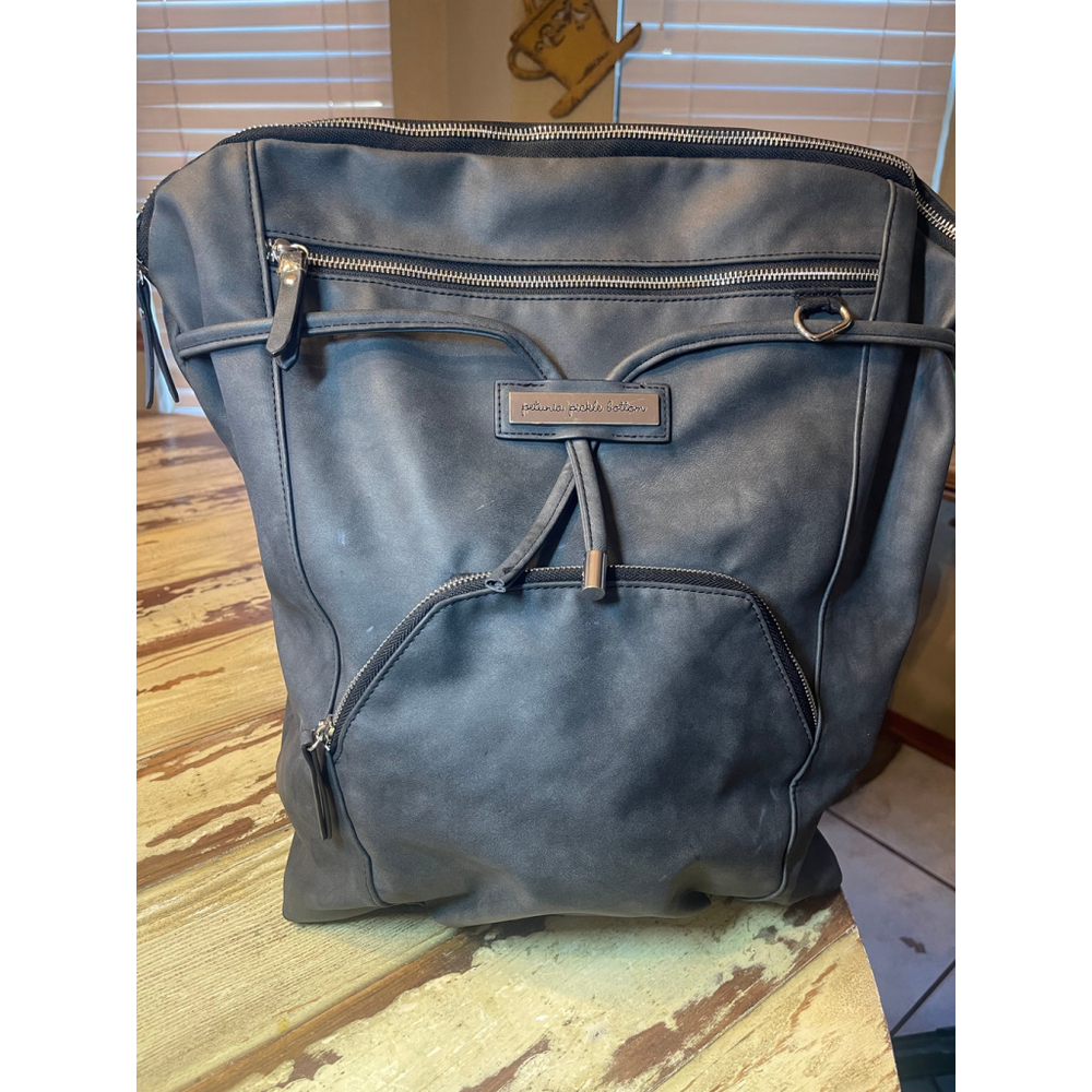 PETUNIA PICKLE BOTTOM| Gray One Size Baby Bag